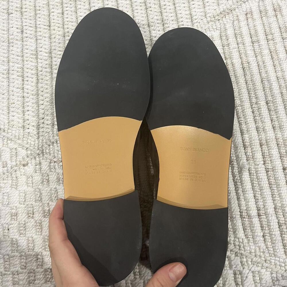 Tony Bianco Zoe Loafer in Espresso Suede - Picture 6 of 7